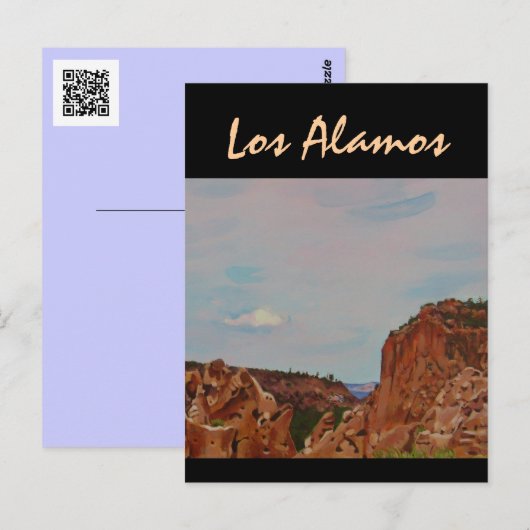 Los Alamos Briefkaart (Voorkant / Achterkant)