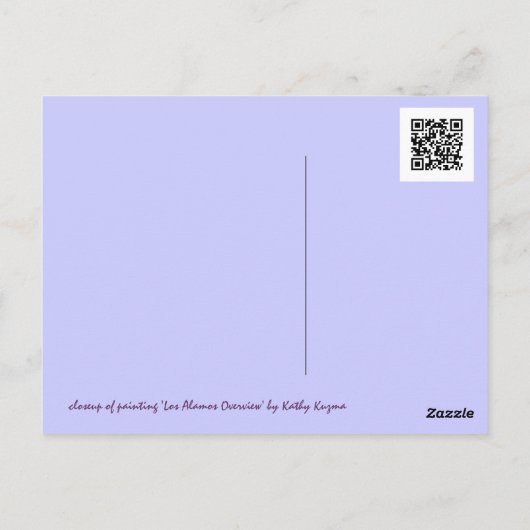 Los Alamos Briefkaart (Achterkant)