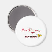 Los Alamos New Mexico City Classic Magneet (Voorkant / Achterkant)