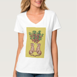 Los amantes de frutillas Camiseta T-shirt