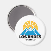 Los Andes de Chili Magneet (Voorkant / Achterkant)