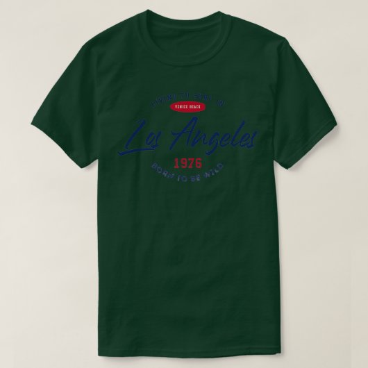Los Angeles 1976 T-shirt (Design voorkant)