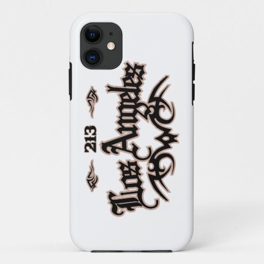 Los Angeles 213 Case-Mate iPhone Case (Achterkant)