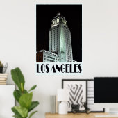 Los Angeles 36 x 24 Poster (Thuiskantoor)