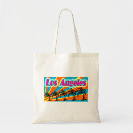 Los Angeles 5 Palm Trees Bag Tote Bag