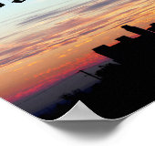 Los Angeles - aanpasbaar Poster (Hoek)