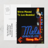 Los Angeles Adreswijziging Aankondigingskaart (Voorkant / Achterkant)