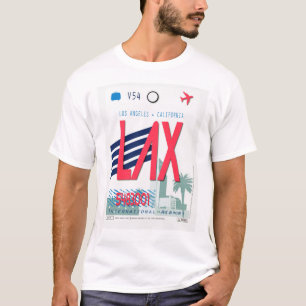 Los Angeles Airport Bagage T-Shirt