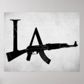 Los Angeles AK47 Poster (Voorkant)