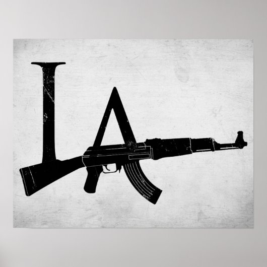 Los Angeles AK47 Poster (Voorkant)