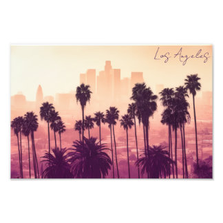 Los Angeles Ansichtkaart Foto Afdruk