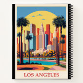 Los Angeles, Art Deco illustratie, Notitieboek (Achterkant)