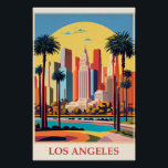Los Angeles, Art Deco illustratie, Perfect Poster<br><div class="desc">Los Angeles,  California vintage art deco illustratie.</div>