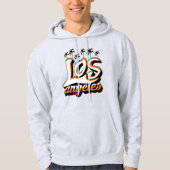 Los Angeles Basic Hooded Sweatshirt – Iconische st (Voorkant)