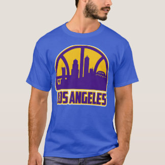 Los Angeles Basketball Skyline T-shirt