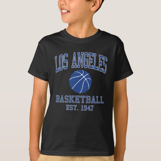Los Angeles Basketball T-shirt (Voorkant)
