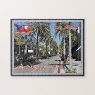 Los Angeles - Beverly Hills - Rodeo Drive - VS Legpuzzel