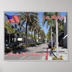 Los Angeles - Beverly Hills - Rodeo Drive - VS Poster