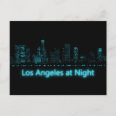 Los Angeles bij Night Briefkaart (Voorkant)