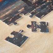 Los Angeles bij Sunset Abstract Legpuzzel (Zijkant)