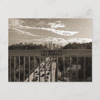 LOS ANGELES BLACK&WHITE BRIEFKAART