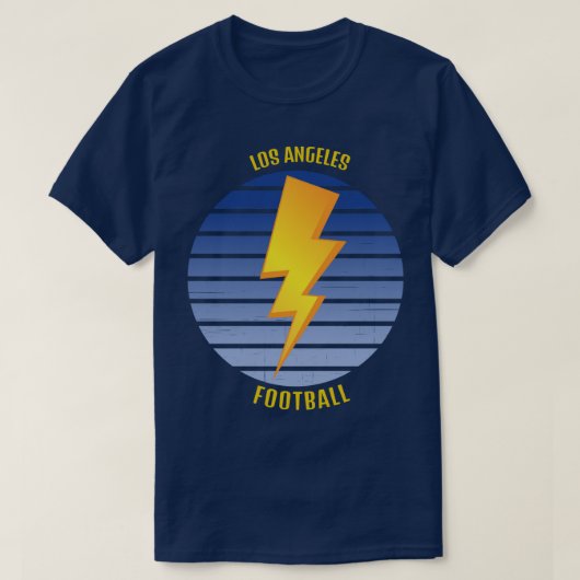 Los Angeles Blue T-shirt (Design voorkant)