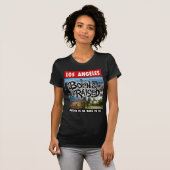 Los Angeles Born & Raised T-shirt (Voorkant volledig)