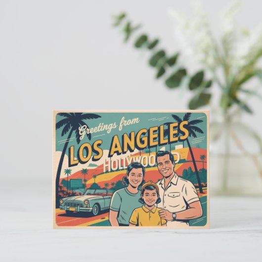 Los Angeles Briefkaart (Staand voorkant)