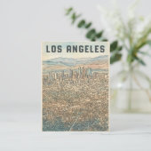 Los Angeles  Briefkaart (Staand voorkant)