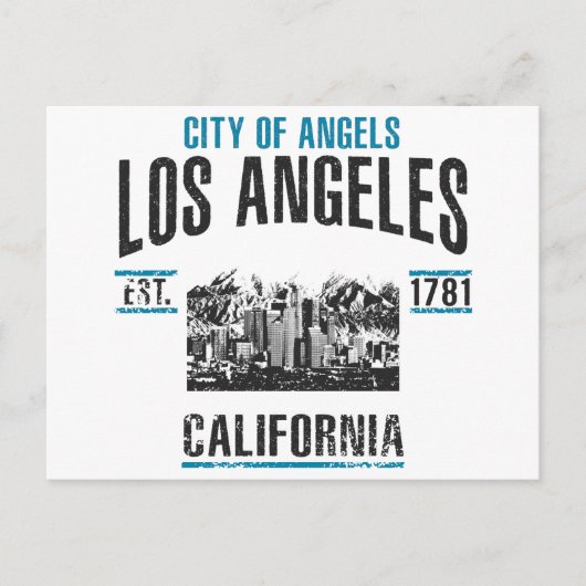 Los Angeles Briefkaart (Voorkant)