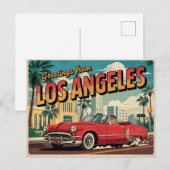 Los Angeles Briefkaart (Voorkant / Achterkant)