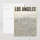 Los Angeles Briefkaart (Voorkant / Achterkant)