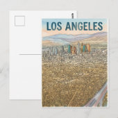 Los Angeles Briefkaart (Voorkant / Achterkant)