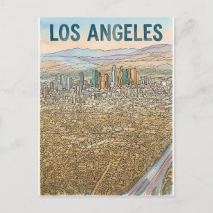 Los Angeles Briefkaart