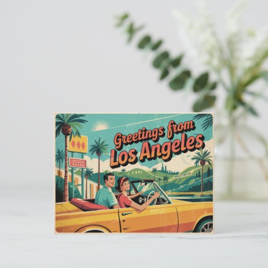 Los angeles briefkaart (Staand voorkant)