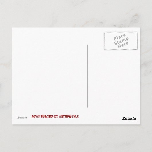 Los Angeles Briefkaart (Achterkant)