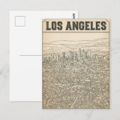 Los Angeles Briefkaart (Voorkant / Achterkant)