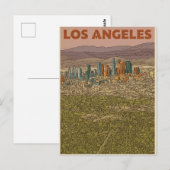 Los Angeles Briefkaart (Voorkant / Achterkant)