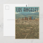 Los Angeles Briefkaart (Voorkant / Achterkant)