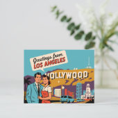 Los angeles briefkaart (Staand voorkant)