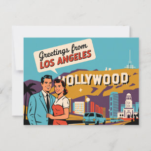 Los angeles briefkaart