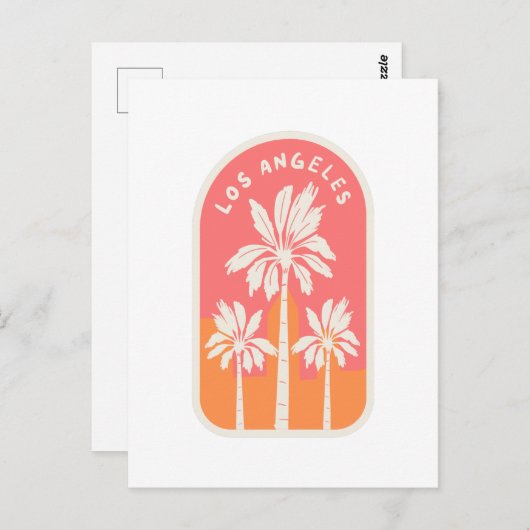 Los Angeles Briefkaart (Voorkant / Achterkant)