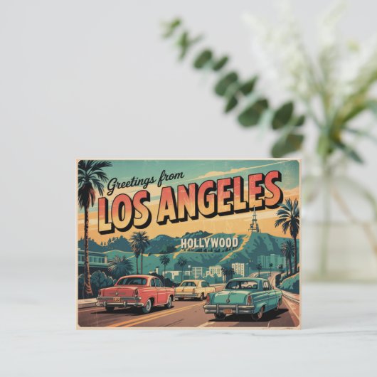 Los Angeles Briefkaart (Staand voorkant)