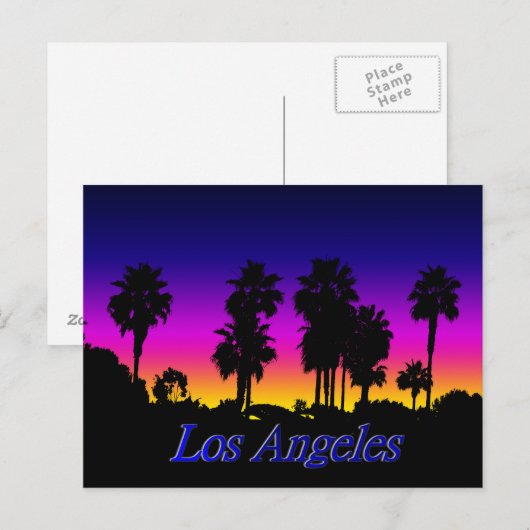 Los Angeles Briefkaart (Voorkant / Achterkant)