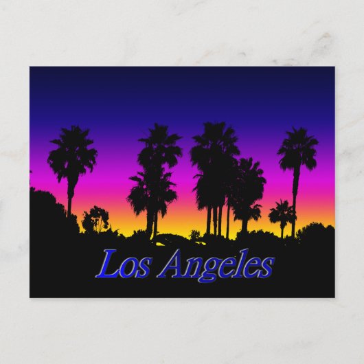 Los Angeles Briefkaart (Voorkant)