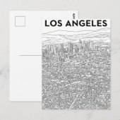 Los Angeles Briefkaart (Voorkant / Achterkant)