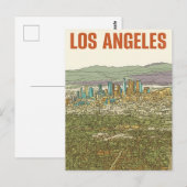 Los Angeles Briefkaart (Voorkant / Achterkant)