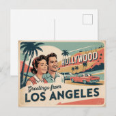 Los Angeles Briefkaart (Voorkant / Achterkant)