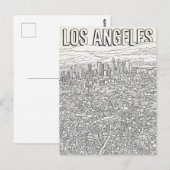 Los Angeles Briefkaart (Voorkant / Achterkant)