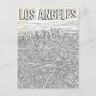 Los Angeles Briefkaart
